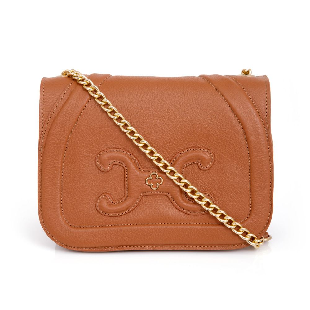 BOLSA CAPODARTE 4605453 COURO CAMEL image number 0