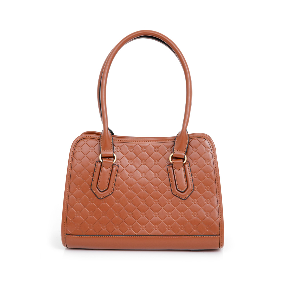 BOLSA SHOPPER CARAMELO MONOGRAMA image number 3
