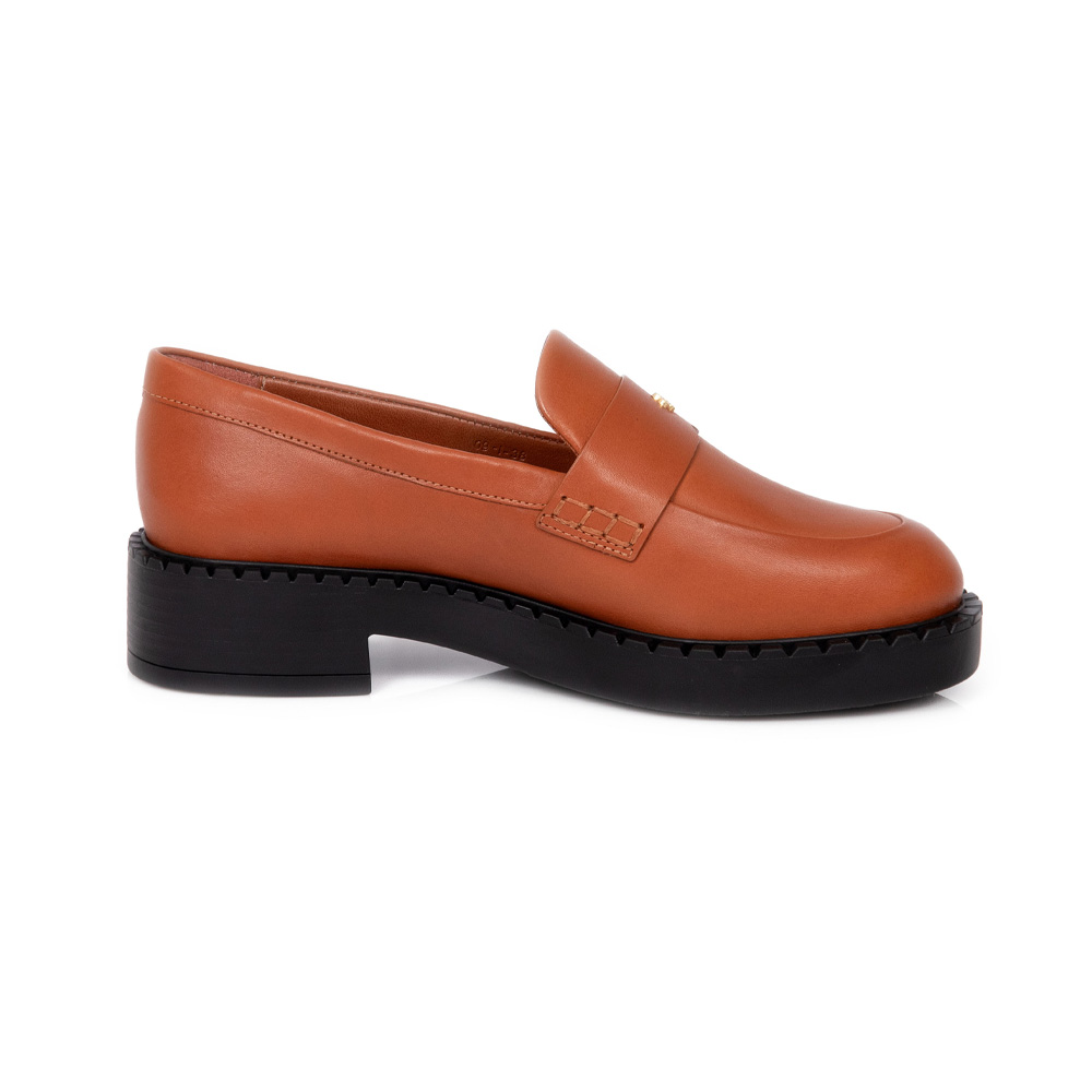 LOAFER MOCASSIM CARAMELO DE COURO image number 0