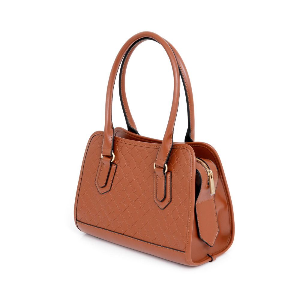 BOLSA SHOPPER CARAMELO MONOGRAMA image number 2